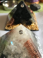 Load image into Gallery viewer, MYSTIC MOON ORGONE, ORGNITE PYRAMID
