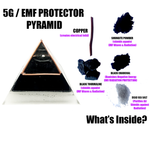 Load image into Gallery viewer, EMF PROTECTION ORGONE, ORGONITE PYRAMID
