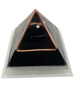 Load image into Gallery viewer, EMF PROTECTION ORGONE, ORGONITE PYRAMID
