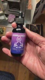 Load and play video in Gallery viewer, Sacred Egyptian Blue Lotus | Tincture Vegan Drops | 2oz. |Charged with Orgone Chi Life Force
