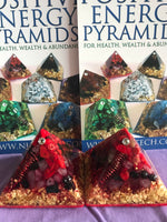 Load image into Gallery viewer, LOVE &amp; SOULMATE ATTRACTION ORGONE, ORGONITE PYRAMID
